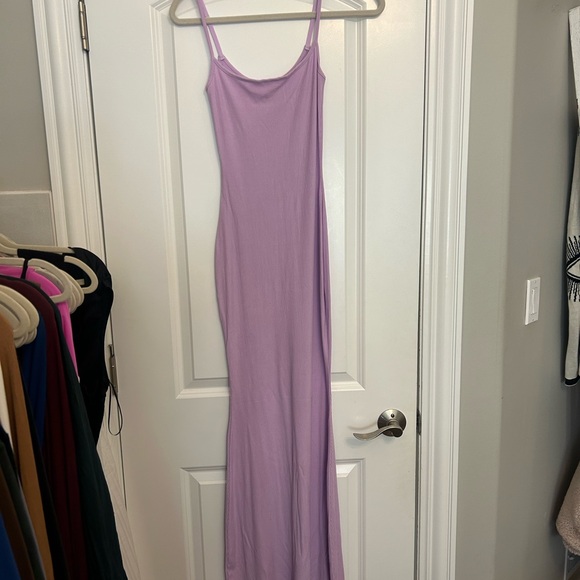 SKIMS Soft Lounge Slip Dress- Sugar Plum - Picture 2 of 6